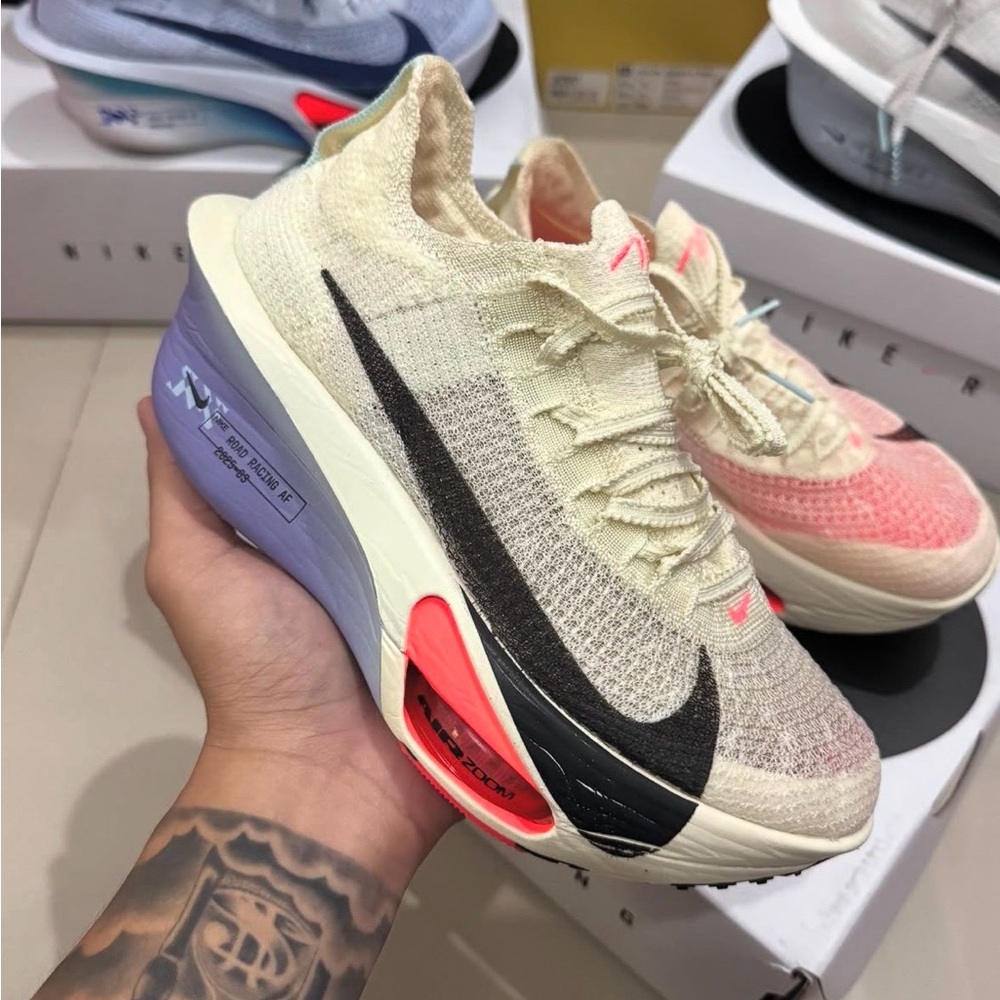 Nike Air Zoom 💅 Alphafly NEXT% 3 Coconut White Shoes FD8315-101 Wmns 7.5 8.5 10 - Picture 1 of 15
